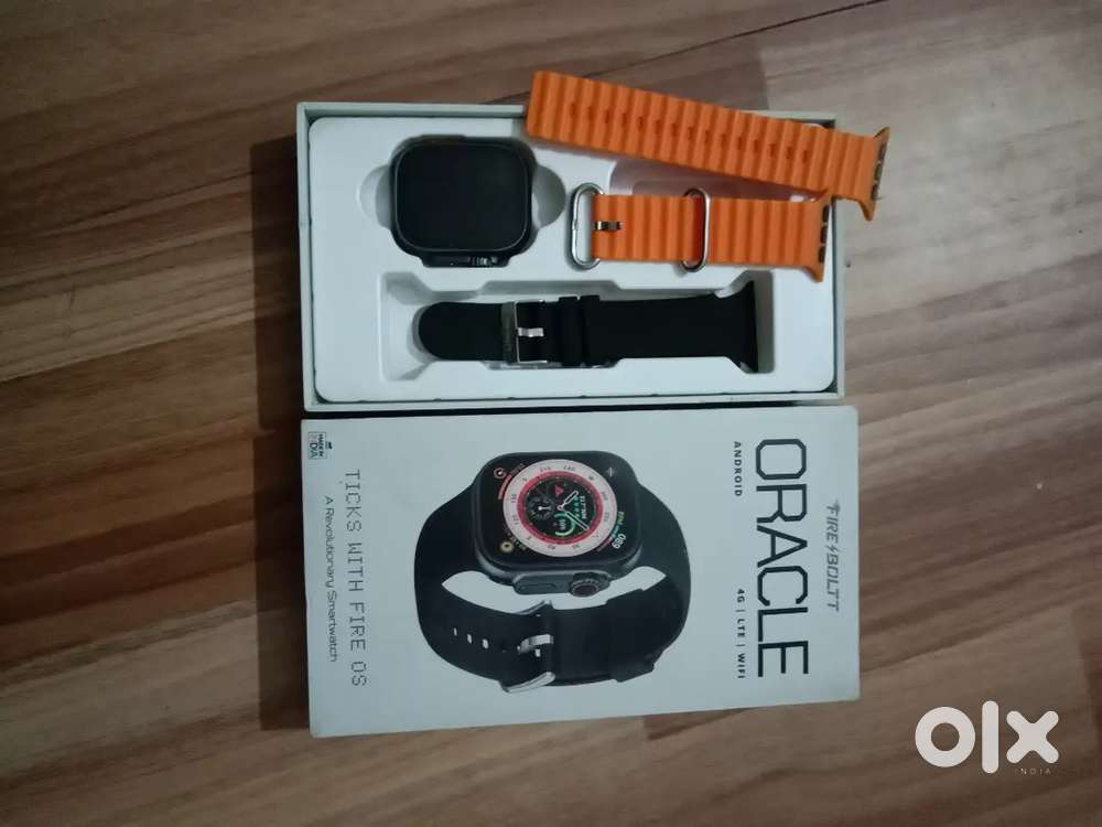 Fire bolt oracle 4g lte Smart watch sim card insert