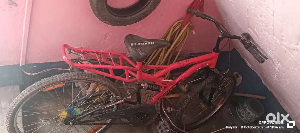 Hercules cycle good condition with double suspension