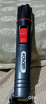 Wonder crystal bright led torch  (slide on /off switch)