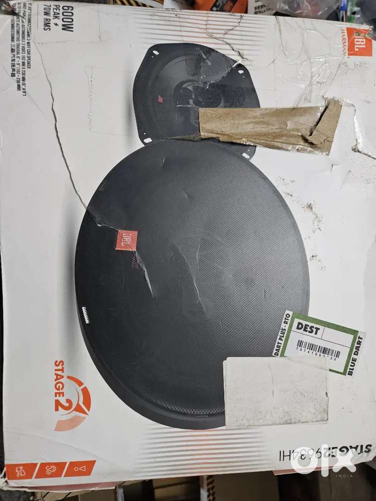 JBL Stage 2 Oval Car Speaker  Amazon Open Box Material
