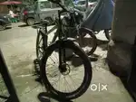 Cycle with no gears , blue colour
