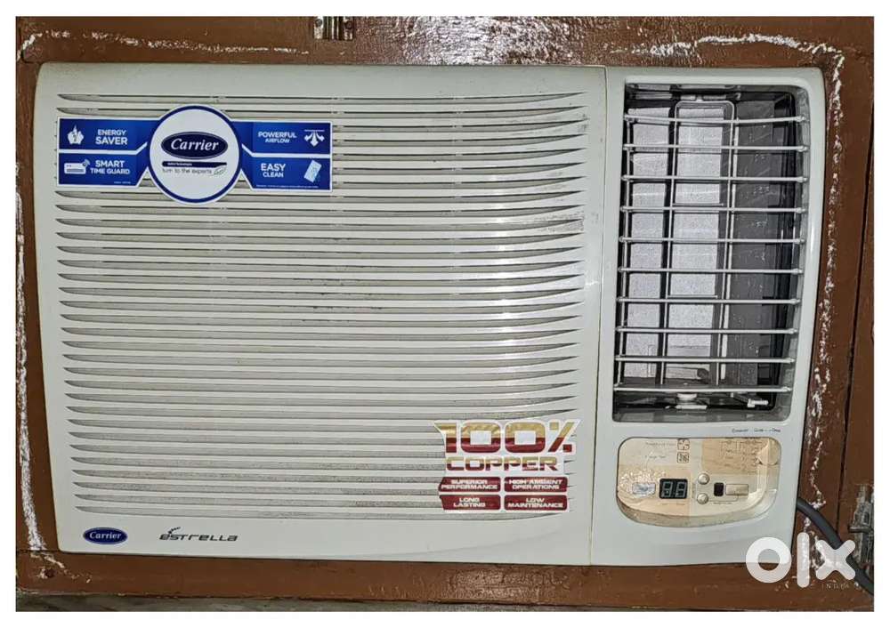 Well maintained Carrier Estrella 1.5 ton window Ac for sale.