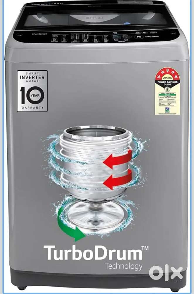 9 Kg fully automatic, Top load washing machine