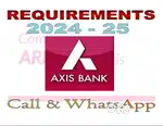 REQUIREMENT FOR MALE & FEMALE CANDIDATE IN BANKING SECTOR