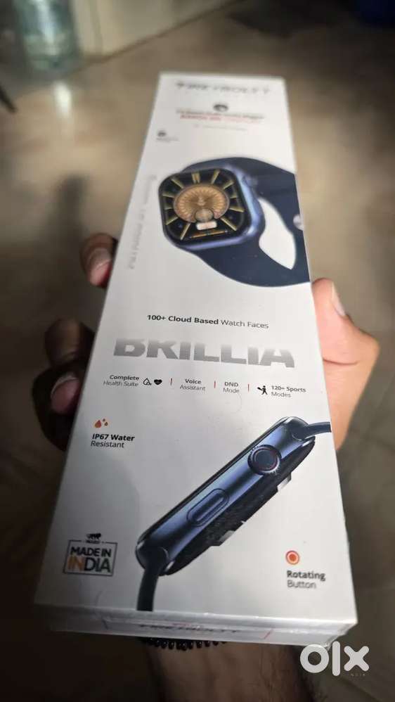 FIRE BOLTT BRILLIA.BLUETOOTH CALLING AI SMARTWATCH