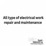 All types of electrical work