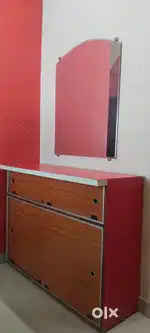 Table and mirror