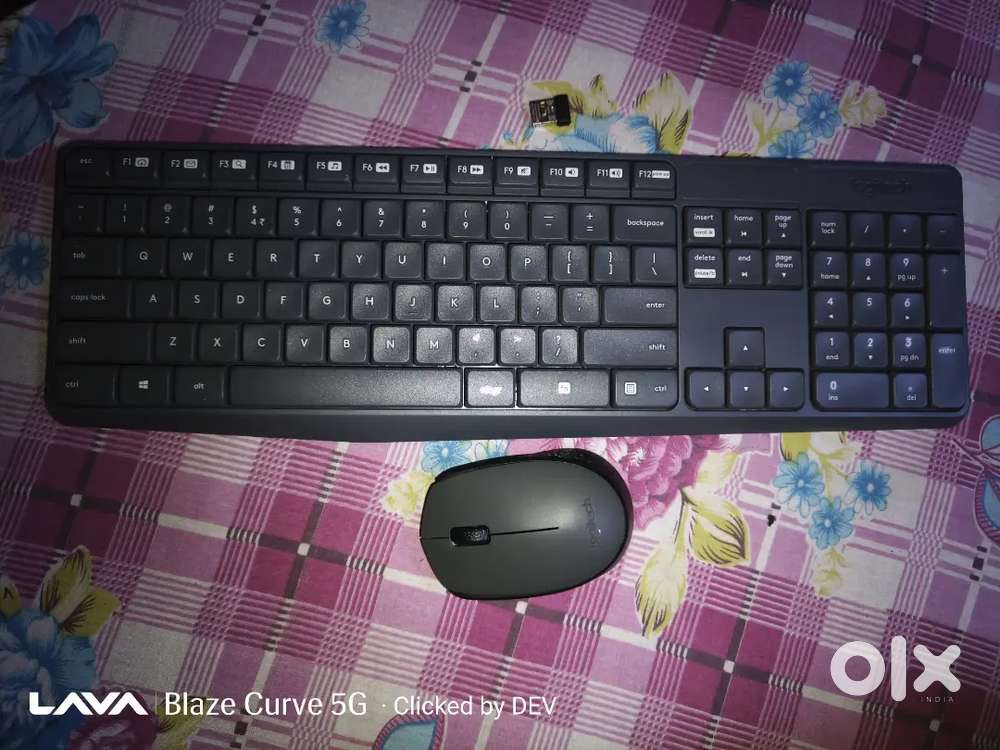 Logitech Wireless Mouse Keyboard Combo.(MK235)