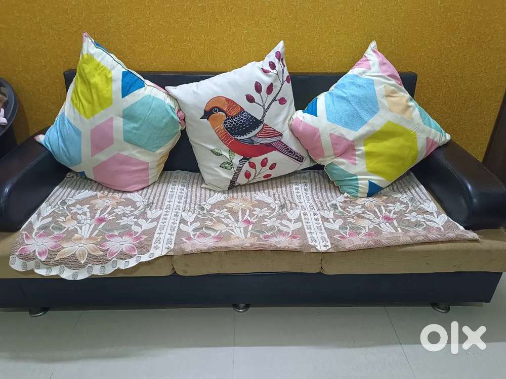 3 seater Sofa and 6 seater dining table
