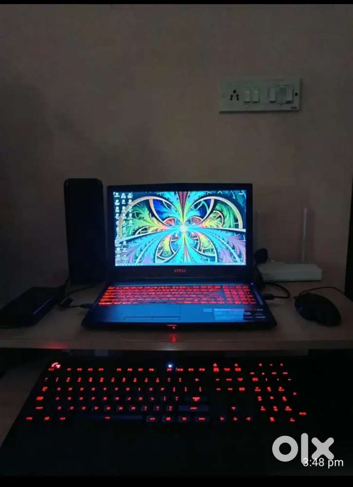 MSI laptop & Logitech Accessories
