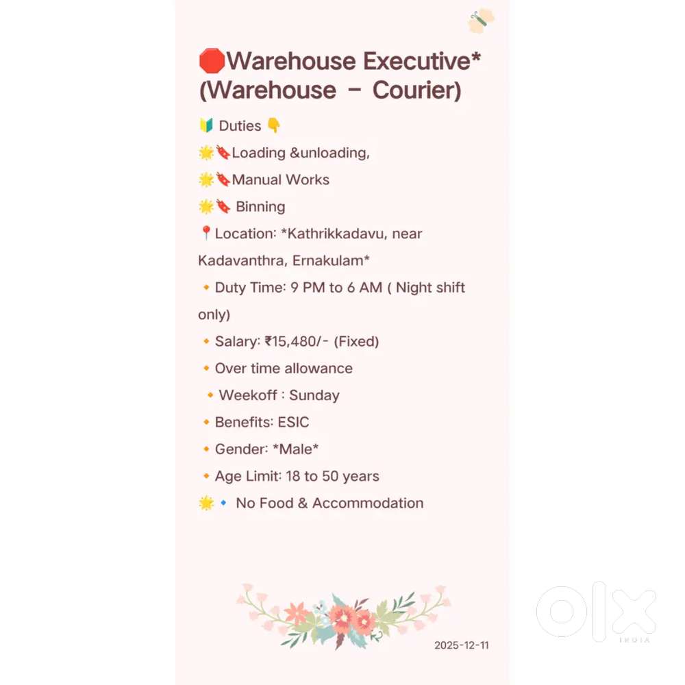 Warehouse Executive