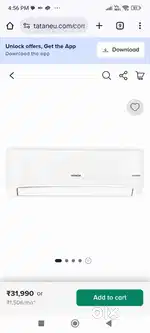 1.5 ton daikan and 1 ton hitachi AC for sale..