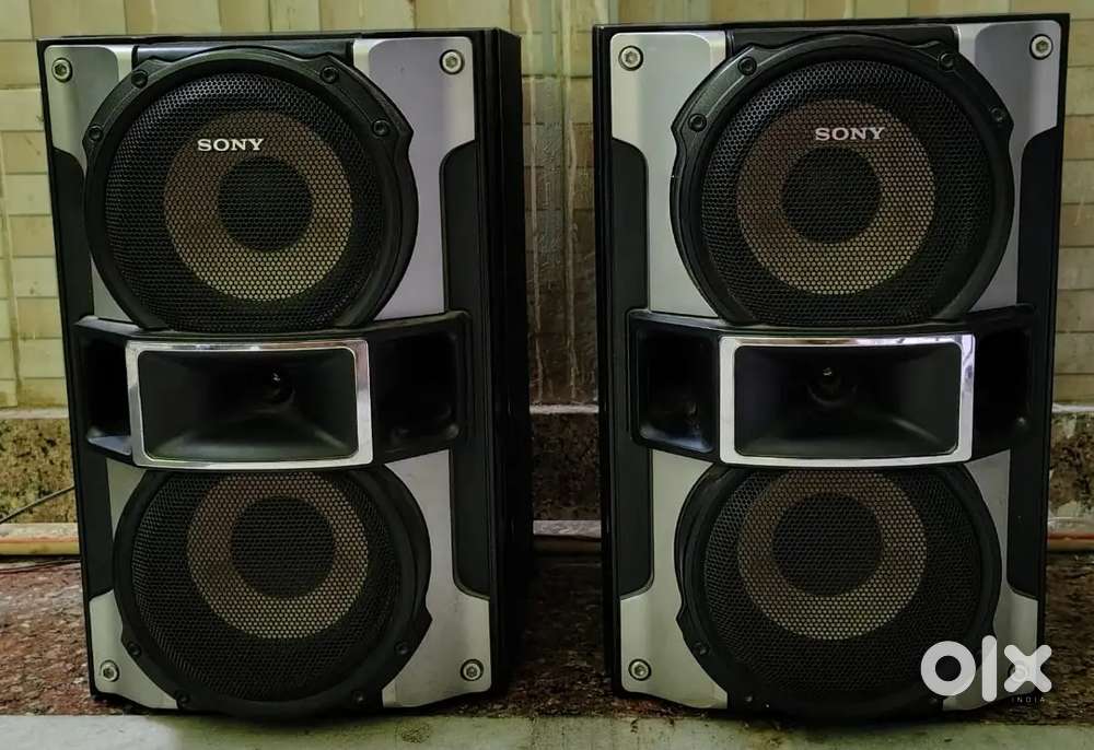 SONY SPEAKERS FULLY WORKING POWERFULL SOUND