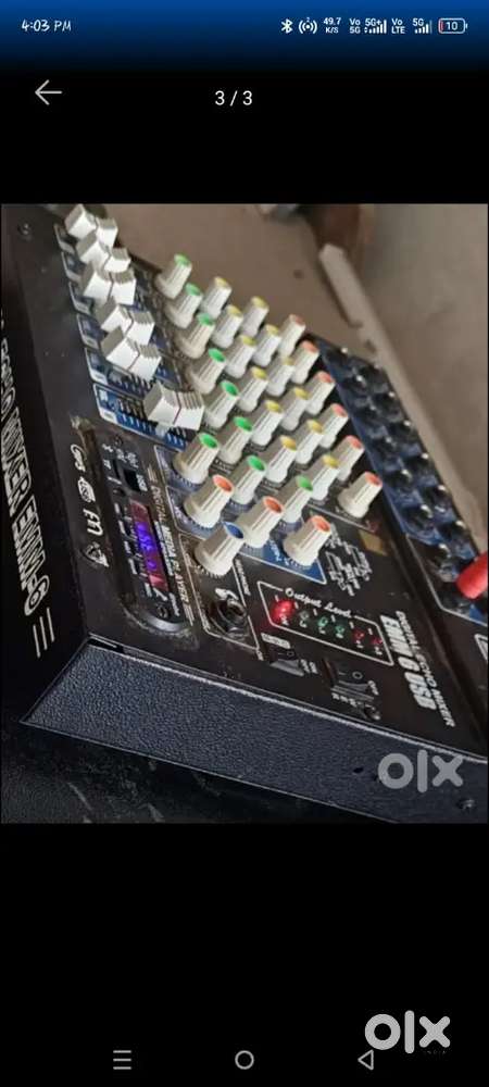 Mixer 6 channel new condition