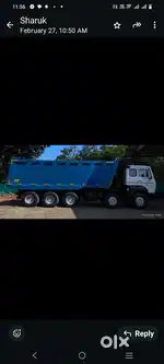 Tata zigna 16 wheel tipper