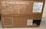 Brand New LG High End Dual up Monitor with Ergo Stand for Sale