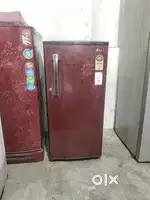 3 months  warranty Lg refrigerator 197 liter running condition