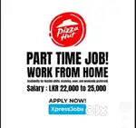 Work from home woman and man