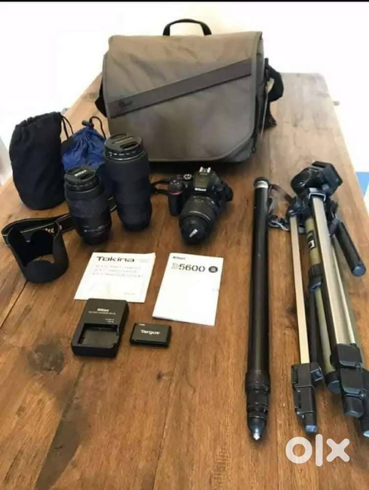 Nikon camera DSLR D5600 with Available Accessories