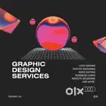 Logo ,Video Editing ,Web Design, Poster Designing, Business Cards