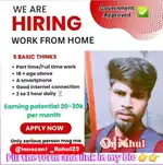 Online work from home