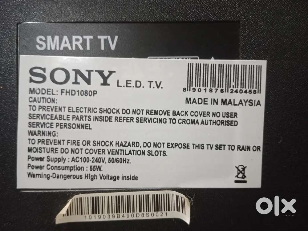 SONY  Smart LED TV (4K) 50 inch