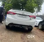 Hyundai Elantra rear diffuser new design