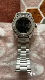 Fastrack Men Silver toned watch