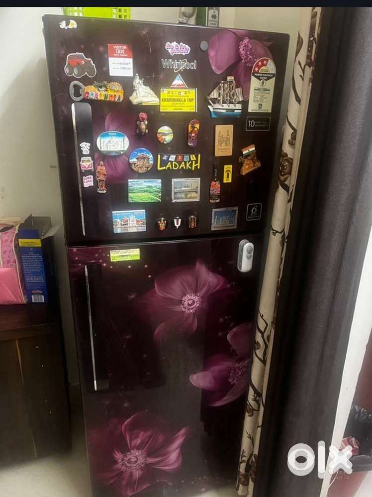 Whirpool double door fridge