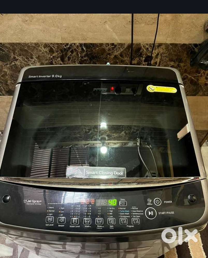 Lg automatic top load 9 kg washing machine