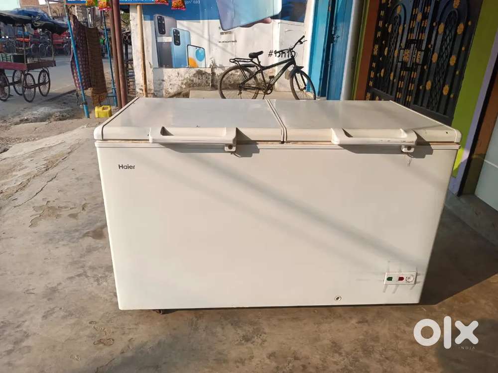 Haier Double Door Chest Deep Freezer - Excellent Condition!