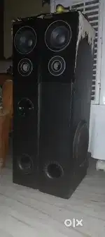 Powerful AudioComm Tower Speakers with Bluetooth