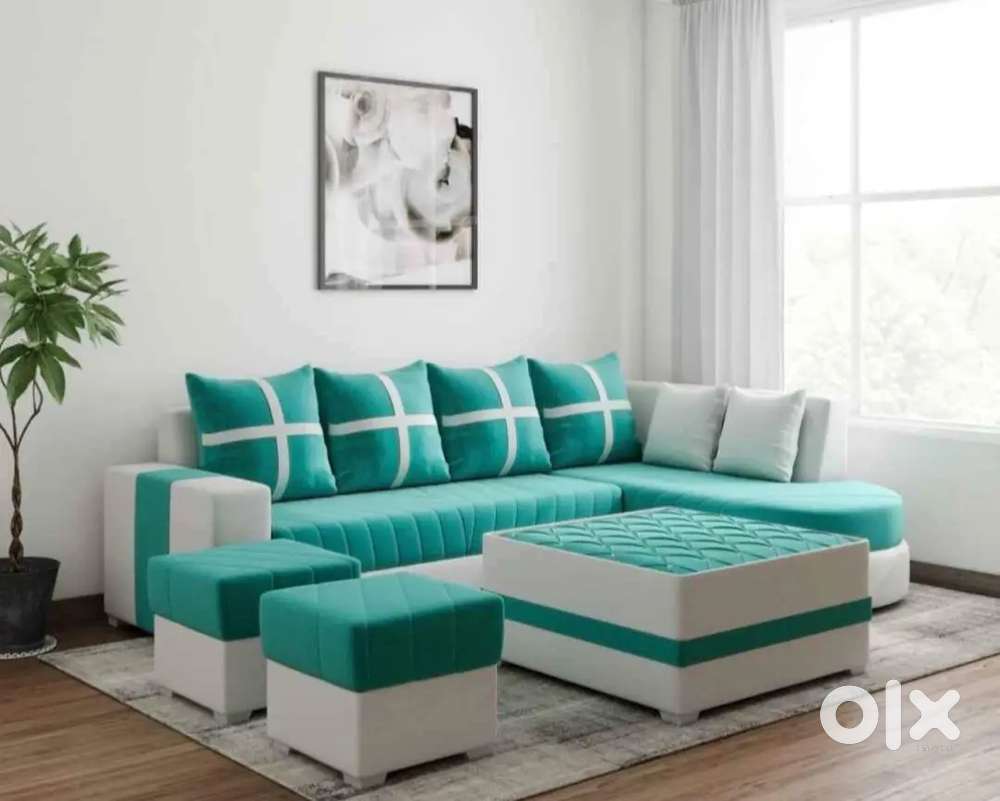 New brand l sofa set luxury design