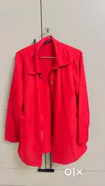 Reduced price ! Red longline shirt