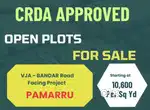 Low  Budget for investment : CRDA Approved Plots, Pamarru