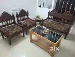 Traditional Teakwood sofa