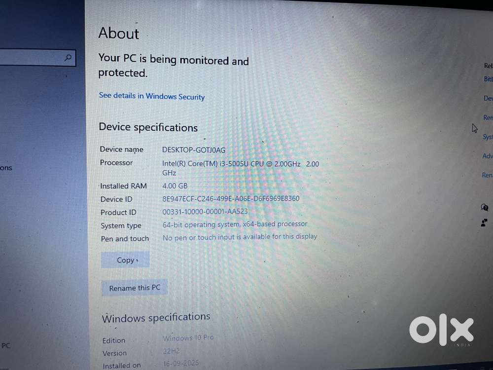Hp laptop good condition