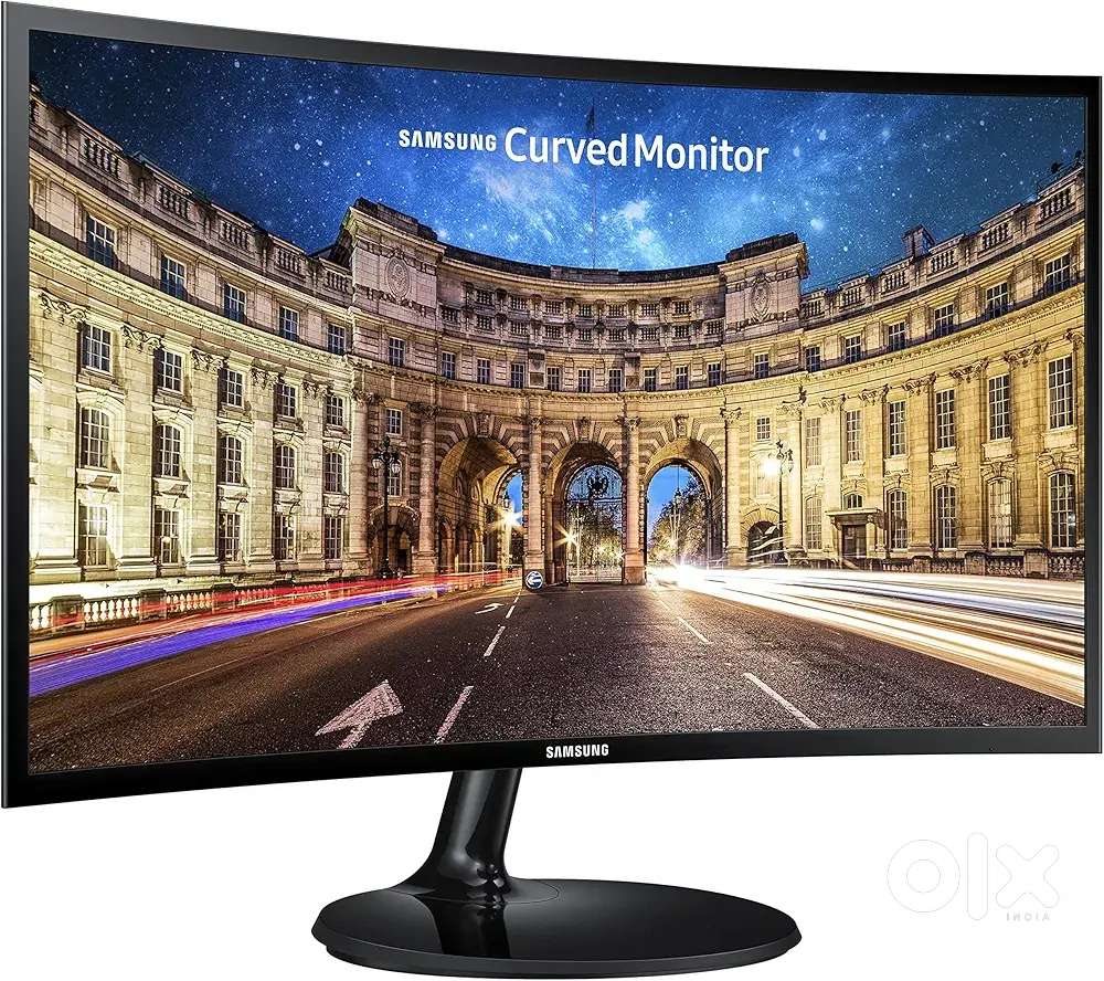 Samsung 24-inch(59.8cm) FHD, 1800R Curved Monitor, VA Panel, Slim Desi