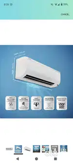 AIR CONDITIONER ON SALE. 2x Daikin split AC + Bluestar Window AC