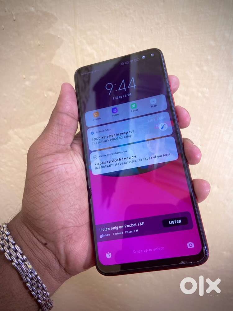 Poco x2 8gb ram 256gb storage scratchless condition urgent sell