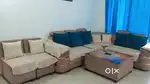 22000 New L shape sofa good in  condition.