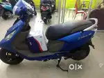 Scooty Zest110 Mat Blue colour available spot approvals spot delivery