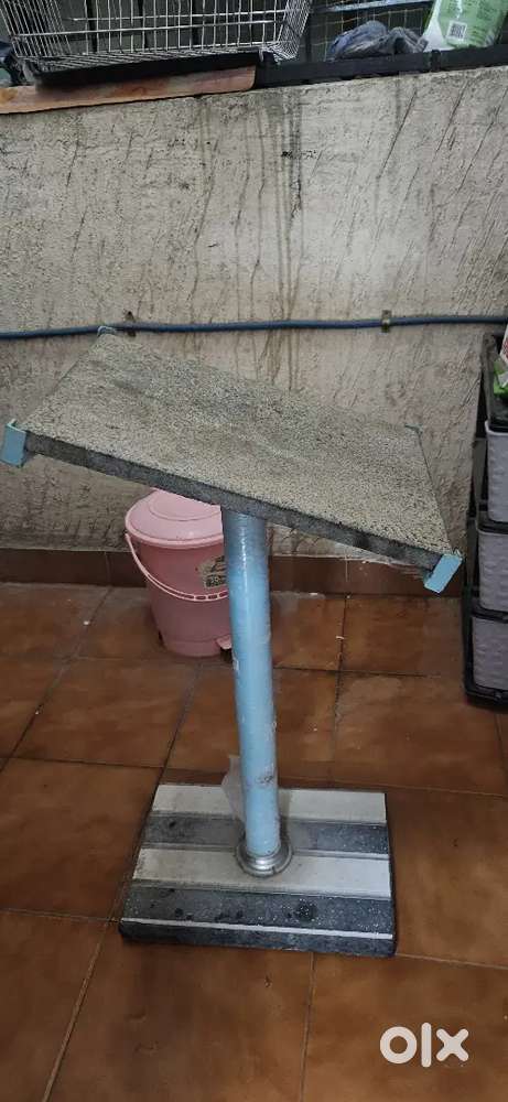 Portable laundry stone with stand