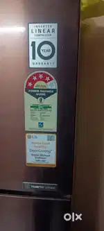 LG Frost free double door refrigerator