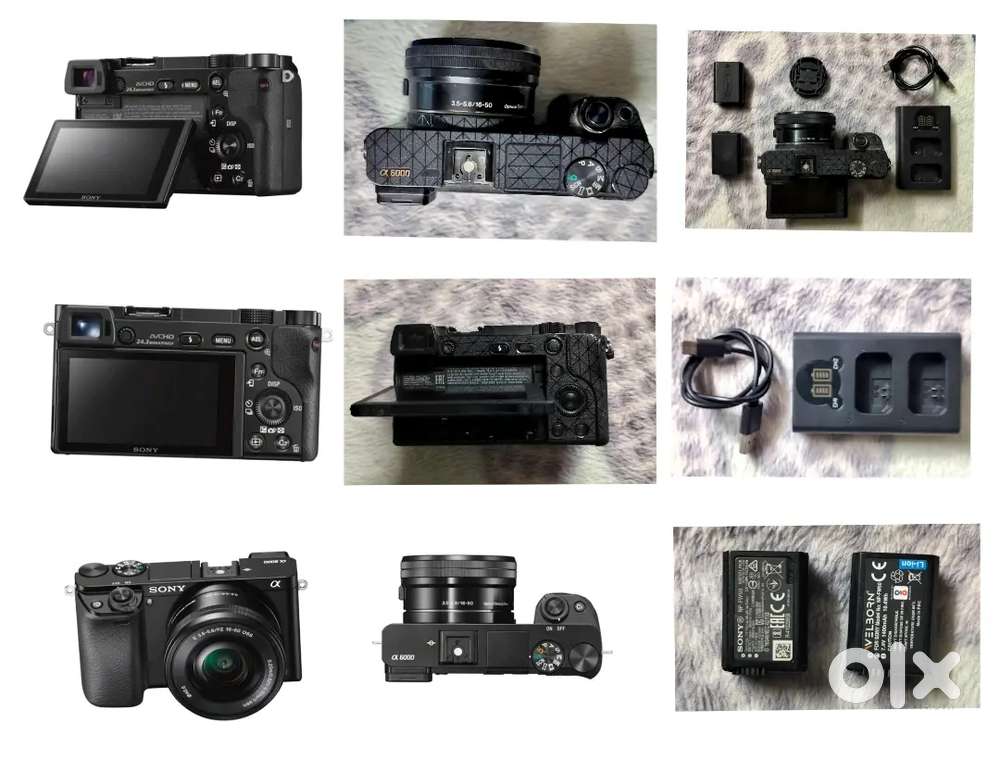 Sony A6000 Mirrorless Camera Good Condition