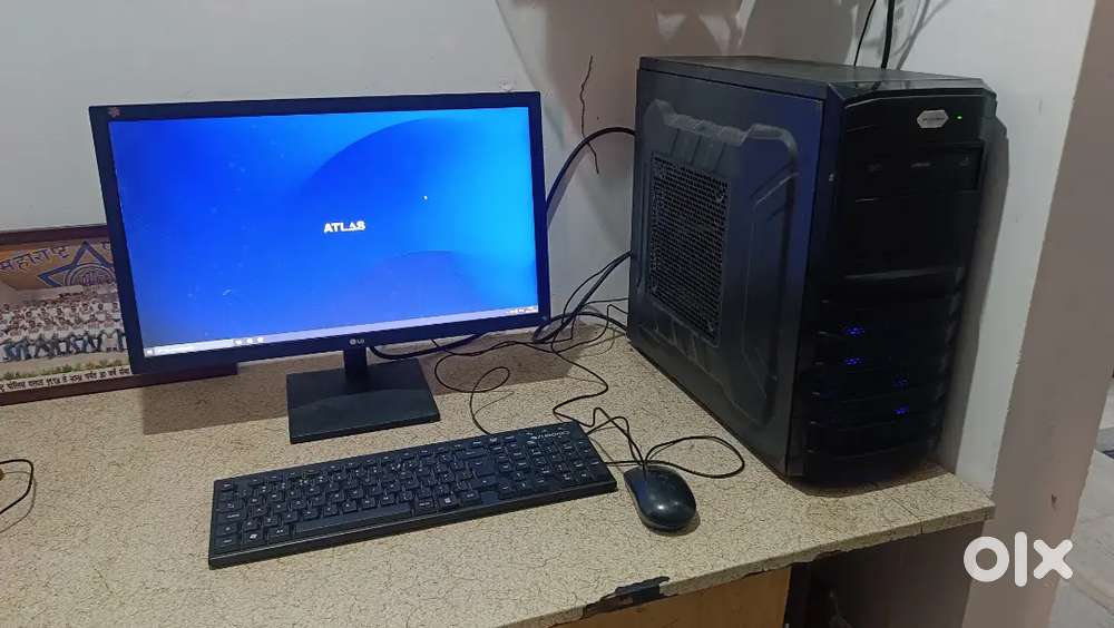 Gaming PC with GTX 1050 Ti + 22” LG Monitor i5 3rd Gen  SSD + 1TB HDD