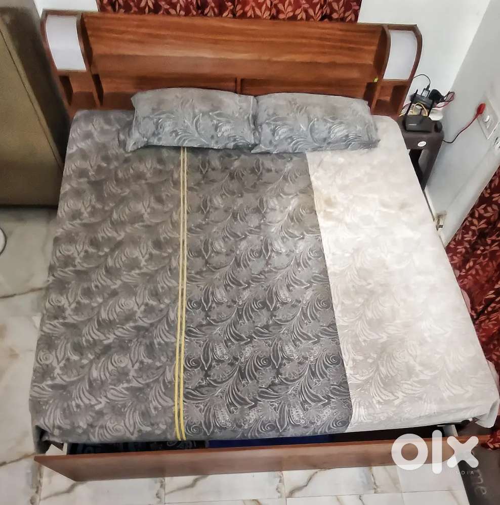 King Size Box Bed 7ft by 6ft (Negotiable price)