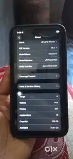 iPhone 11 condition super back panel broken