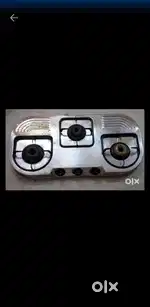 Priestage 3burner stainless steel stove