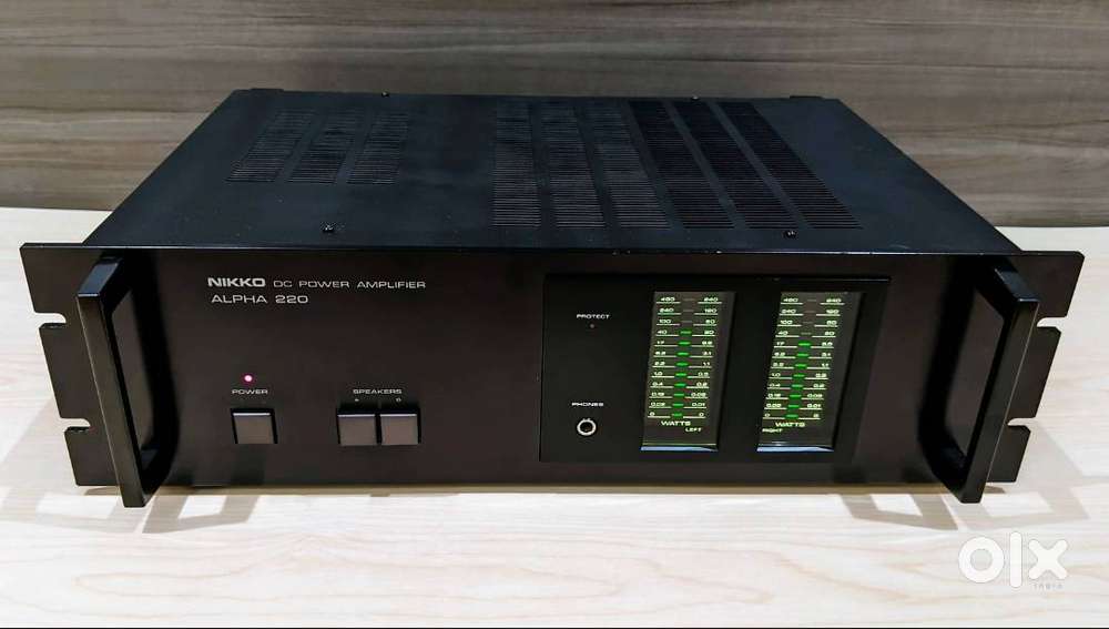 Nikko Alpha 220 Power Amplifier Nikko Beta 30 Pre amplifier 120WPC